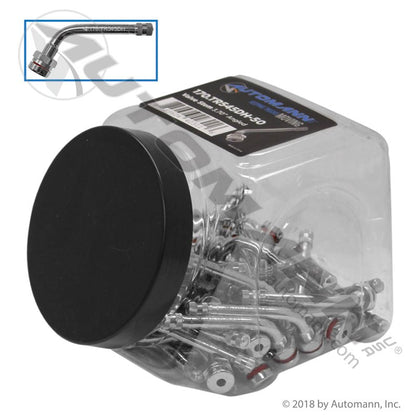 Tubeless Valve Stem 3.700in Angled 60 Degree - TR545DH Alcoa Style Wheel - 50-Piece Shop Jar 170.TR545DH-50 170.TR545DH-50 - Automann - FLEETPRO PARTS & TIRES
