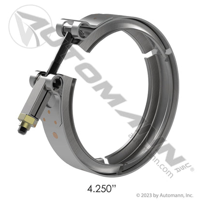Cummins VT555 V - Band Clamp โ Breeze OE 4.25" Stainless โ Replaces J009613 561.29425A-B - Automann - FLEETPRO PARTS & TIRES