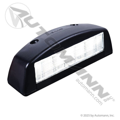 Oblong License Plate LED Light - 1.5 x 5 Inch Black 12-Diode 2-Stud - 571.LD18W12 571.LD18W12 - Automann - FLEETPRO PARTS & TIRES