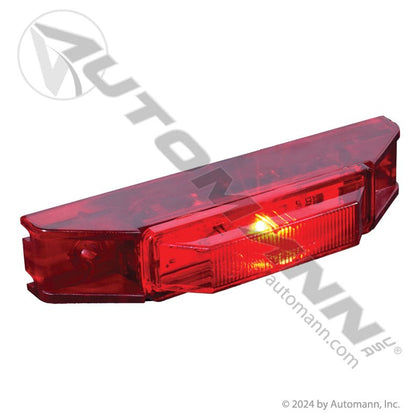 Red LED Clearance Marker Light – 3/4" x 4" Flush Mount – Replaces Truck - Lite 35200R 571.LD351R1 - Automann - FLEETPRO PARTS & TIRES