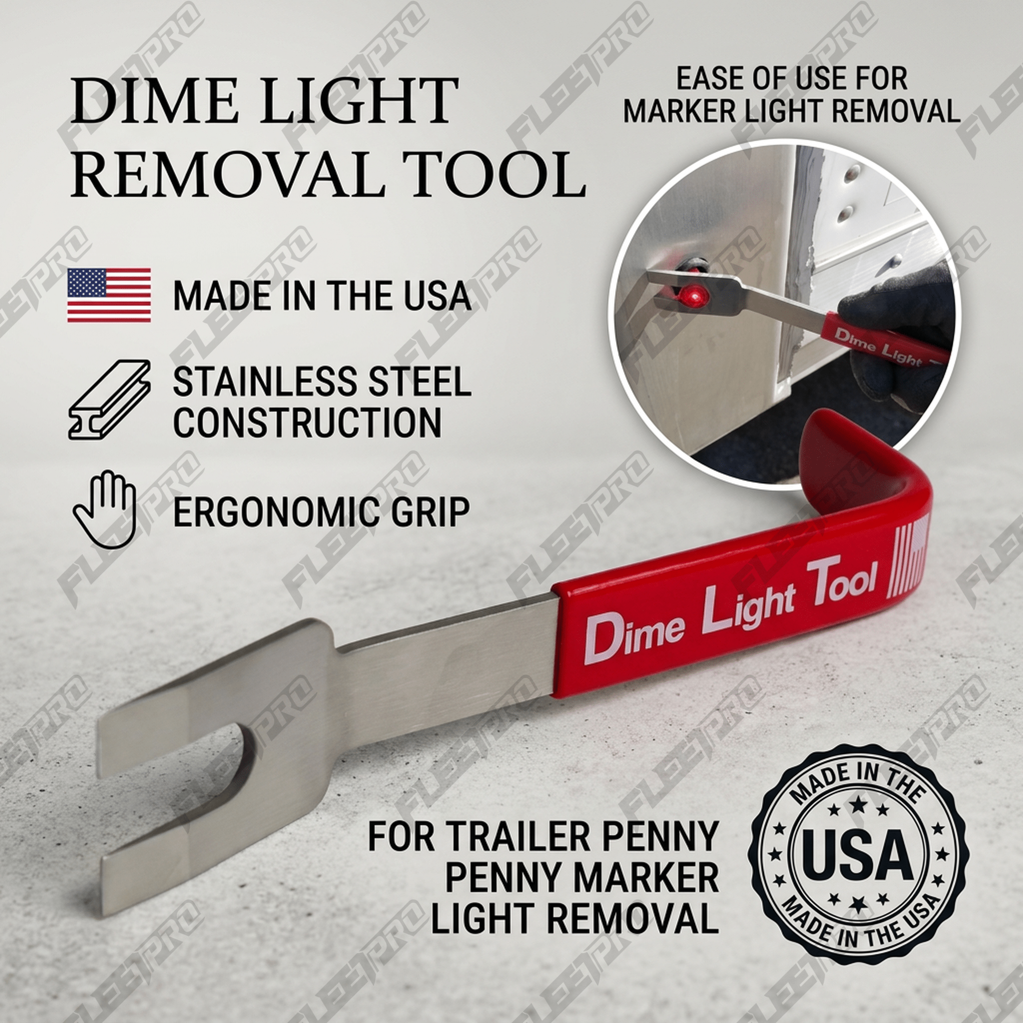 Dime Light Tool- Easily Removes 3/4