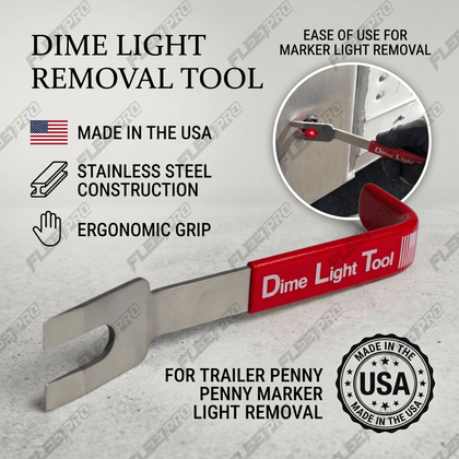 Penny Dime Light Removal Tool - Stainless Steel 3/4" Automann 579.DLT 579.DLT - Automann - FLEETPRO PARTS & TIRES
