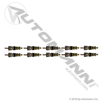 A/C Schrader Valve Core - 1/4in 10-Pack - Freightliner ABPN83320110 Climatech VH1145 830.52407-10 830.52407-10 - Automann - FLEETPRO PARTS & TIRES