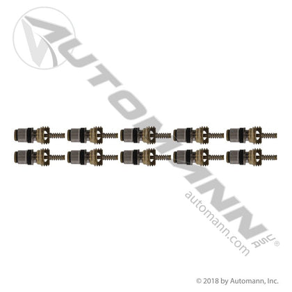 A/C Hi-Flow Schrader Valve Core - M8 x 1.0 10-Pack - Four Seasons 995067 Mei 8955 830.52411-10 830.52411-10 - Automann - FLEETPRO PARTS & TIRES