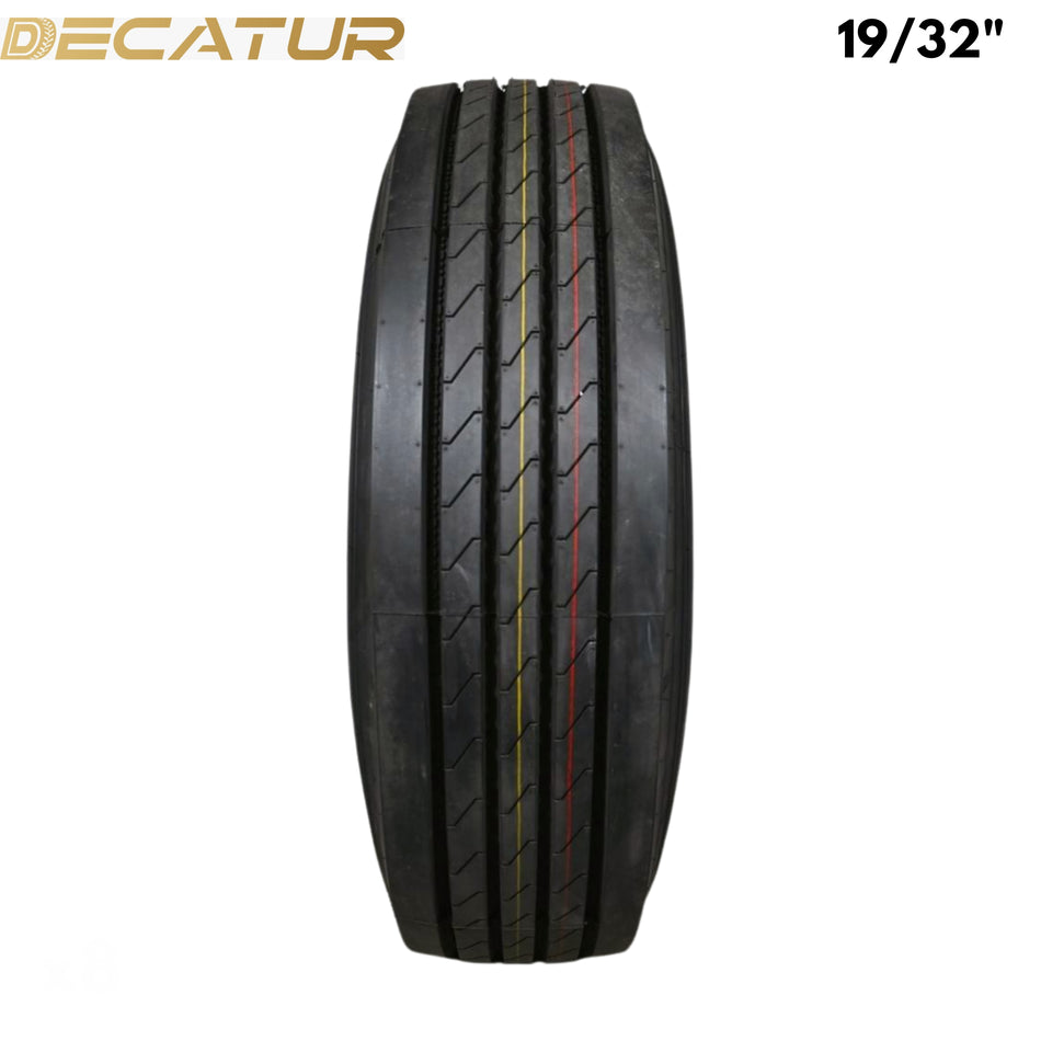 Decatur Fuel Eco A11 295/75R22.5 - Tread 19/32" - All Position Tire