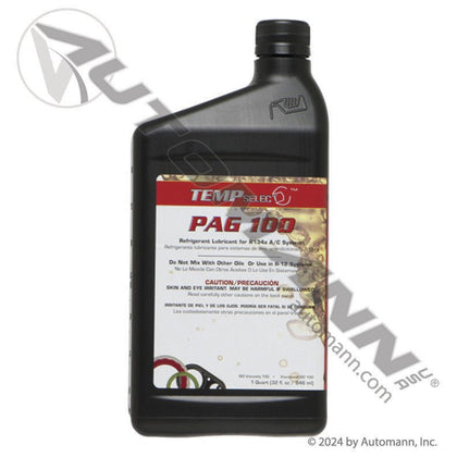 Everco HD PAG 100 A/C Compressor Oil - 32 oz Bottle No Dye - Replaces MEI 8227 EVR59077 EVR59077 - Everco HD - FLEETPRO PARTS & TIRES
