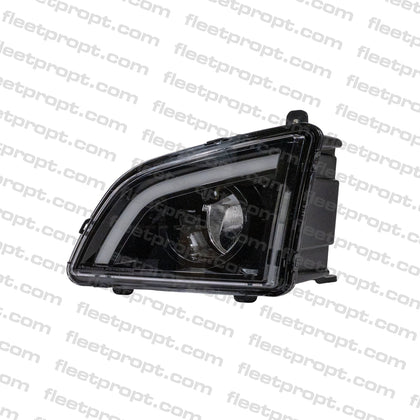 LH Fog Light Volvo VNL LED – 2018 - 2025 (Gen 3) Black Housing – Driver Side OEM Replacement 82775820 F-22546-L - FleetPro - FLEETPRO PARTS & TIRES