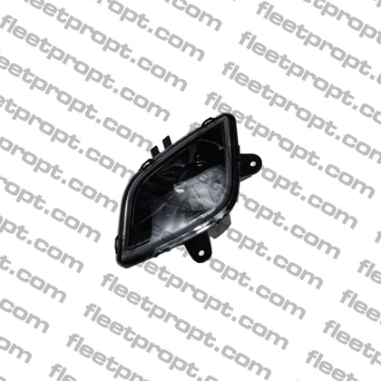 Cascadia LH LED Fog Light - 2018 - 2025 Driver Side Black - A66 - 03653 - 004 F-3524-L - FleetPro - FLEETPRO PARTS & TIRES