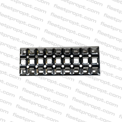 Aluminum Front Fairing Lower Step Volvo VNL โ 2004 - 2018 Gen 2 Replacement 13.5" x 5" โ OEM 20489697 F-3628 - FleetPro - FLEETPRO PARTS & TIRES