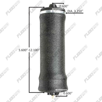 Cascadia Cab Mount Air Spring - Premium Sleeve Type (2008 - 2018) - Replaces 18 - 73178 - 000 FP-02-7207C - FleetPro - FLEETPRO PARTS & TIRES