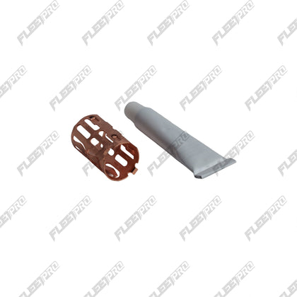 90 Degree ABS Wheel Sensor - 12" Lead with DIN Connector - Replaces R955335 FP-1315335 - FleetPro - FLEETPRO PARTS & TIRES