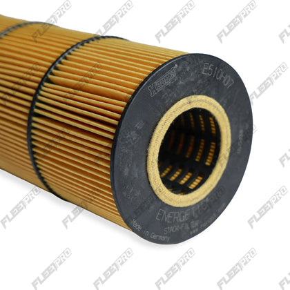 Hengst OE Oil Filter Kit - Detroit DD13 DD15 DD16 - Replaces LF17511 A4731800909