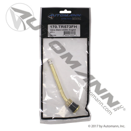Tubeless Valve Stem 4.550in Angled High Pressure - TR573FH 5/8in Rim Hole 170.TR573FH