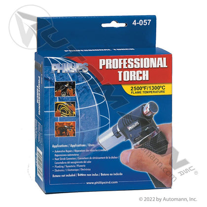 Professional Torch Box - Shop Torch Kit for Heat Shrink and Solder Work - Phillips 4-057 PHI4-057 PHI4-057 - Phillips - FLEETPRO PARTS & TIRES