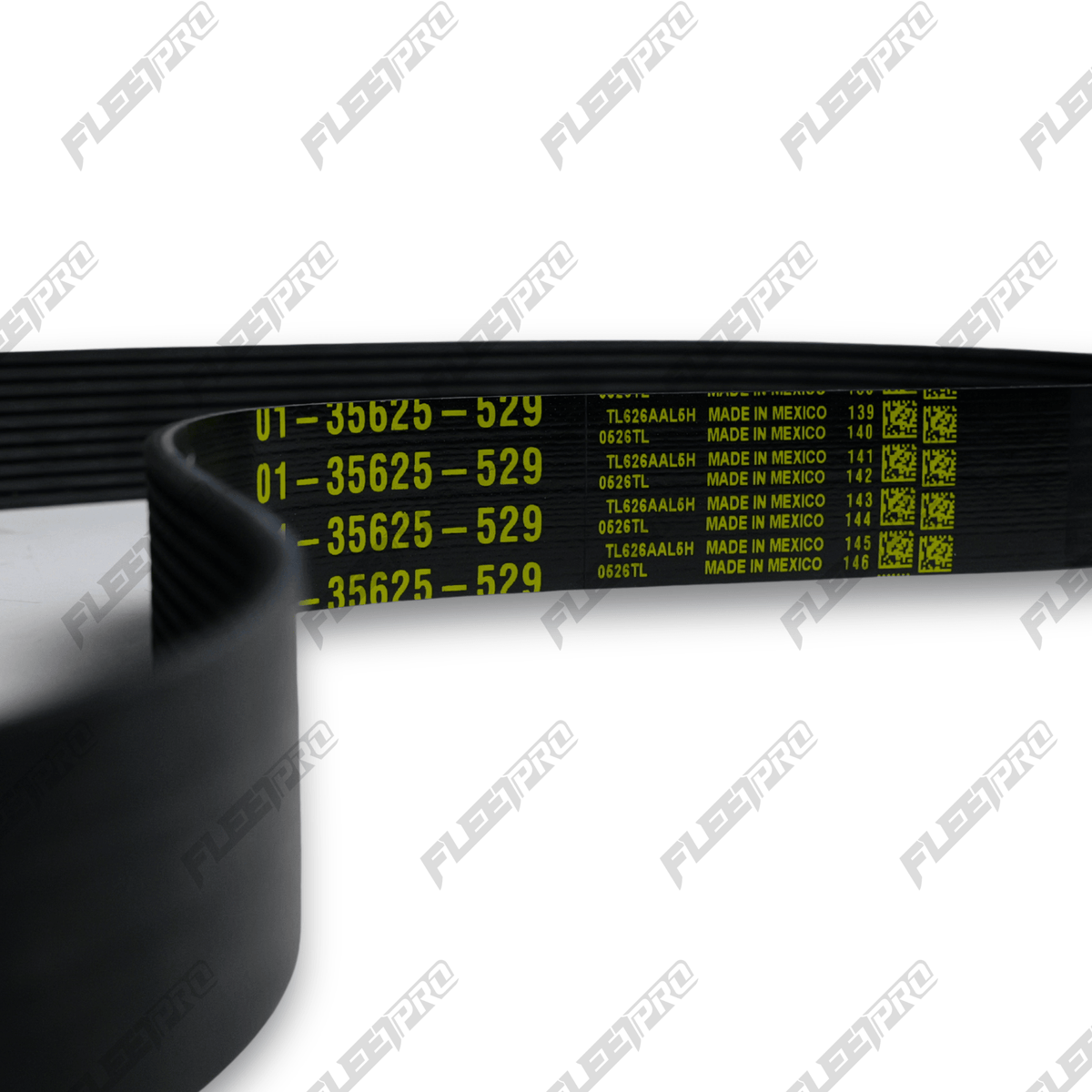 Freightliner OEM DD15 Fan Belt - DD13 DD16 10 - Rib 01 - 35625 - 529 01-35625-529 - Freightliner - FLEETPRO PARTS & TIRES