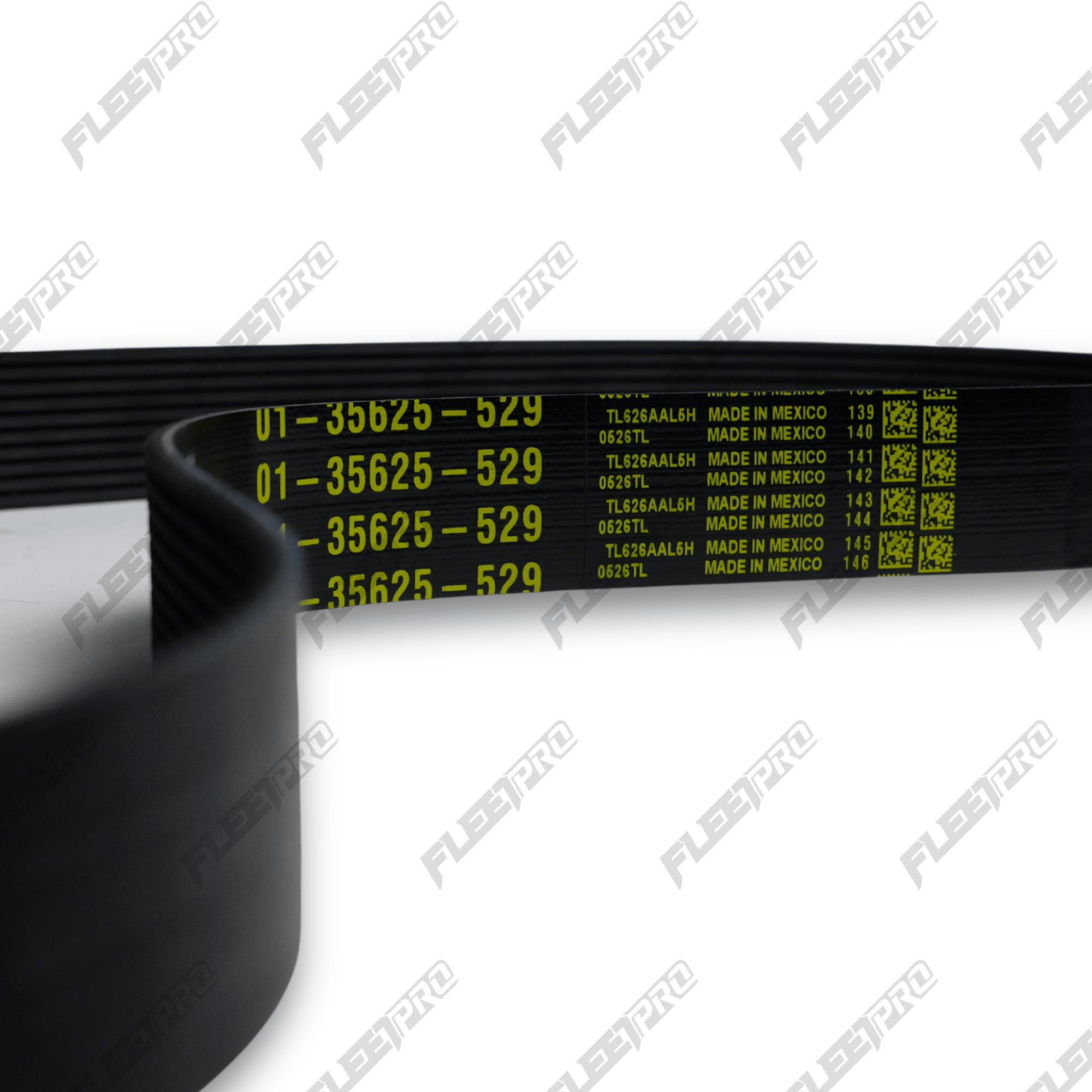 Freightliner OEM DD15 Fan Belt - DD13 DD16 10 - Rib 01 - 35625 - 529 01-35625-529 - Freightliner - FLEETPRO PARTS & TIRES