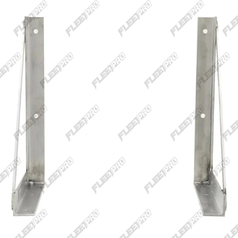 Underbody Tool Cabinet Mounting Brackets – 18" x 18" Aluminum Set – L & R Pair 10.1818.KIT - FleetPro - FLEETPRO PARTS & TIRES