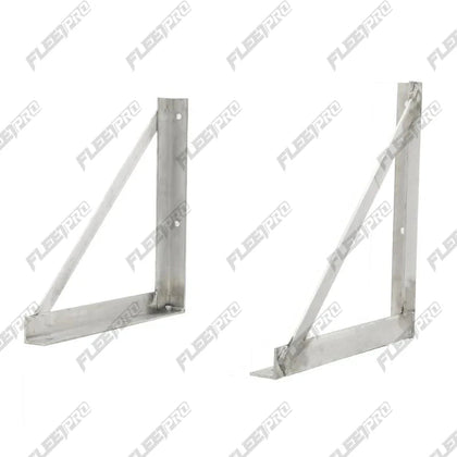 Underbody Tool Cabinet Mounting Brackets – 18" x 18" Aluminum Set – L & R Pair 10.1818.KIT - FleetPro - FLEETPRO PARTS & TIRES