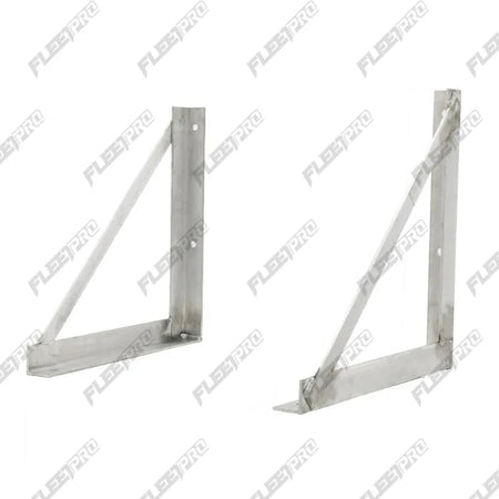 Underbody Tool Cabinet Mounting Brackets – 18" x 18" Aluminum Set – L & R Pair 10.1818.KIT - FleetPro - FLEETPRO PARTS & TIRES