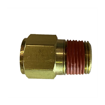 5/8 Tube Brass PLC Connector – 1/2" NPT Male – Replaces 177.13B6810D - Fleet Pro Parts & Tires Inc.