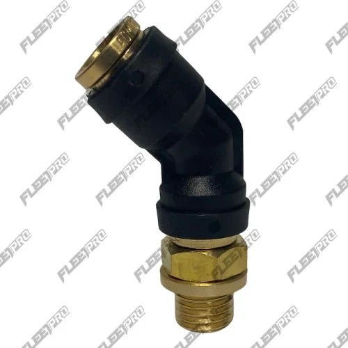 3/8 Tube M12 PLC Elbow – 45° Swivel Swivel Male – Replaces 23 - 14559 - 003 177.12C746M12 - Automann - FLEETPRO PARTS & TIRES