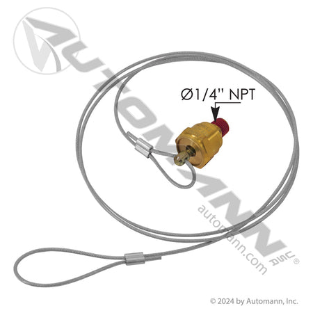 Air Tank Plug and Bushing Kit - Universal Reversible Air Tanks - TSJKITF1 177.2012RK 177.2012RK - Automann - FLEETPRO PARTS & TIRES
