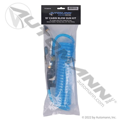 15ft Cabin Blow Gun Kit - 1/4" PLC Fitting 177.BGK15 177.BGK15 - Automann - FLEETPRO PARTS & TIRES