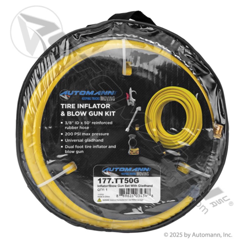 Gladhand Blow Gun Inflator Set - Automann 177.TT50G Velvac 580003 177.TT50G - Automann - FLEETPRO PARTS & TIRES