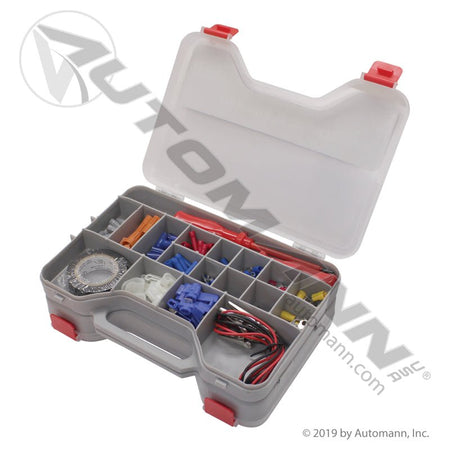 Electrical Repair Kit - 399 Piece Terminal & Fuse Assortment - Automann 178.EK399RA 178.EK399RA - Automann - FLEETPRO PARTS & TIRES