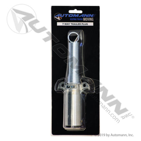 7 Pin Trailer Plug – Heavy - Duty Metal Housing – Replaces 15 - 730 & 421001 179.1016X-BP - Automann - FLEETPRO PARTS & TIRES