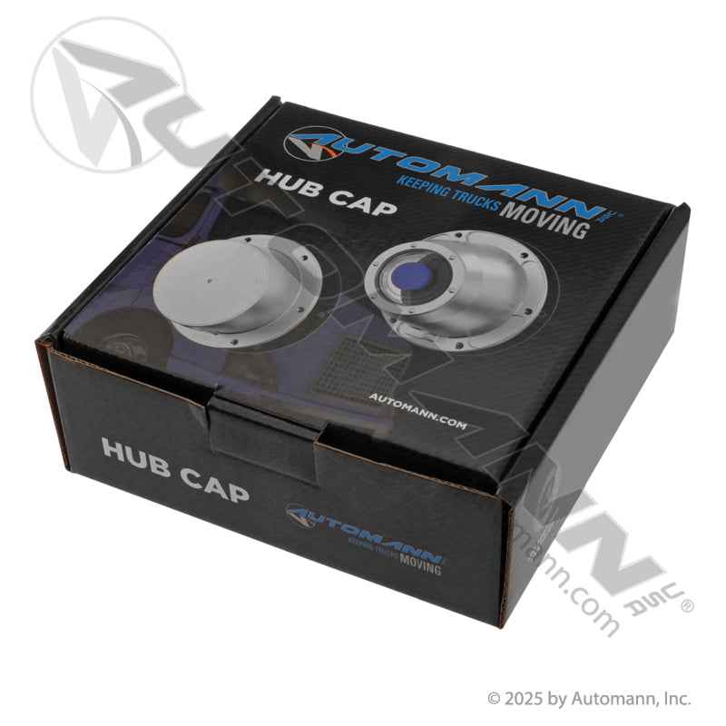 6 Hole Trailer Hub Cap – 5.500" Bolt Circle – Universal Fit – Replaces Stemco 340-4046