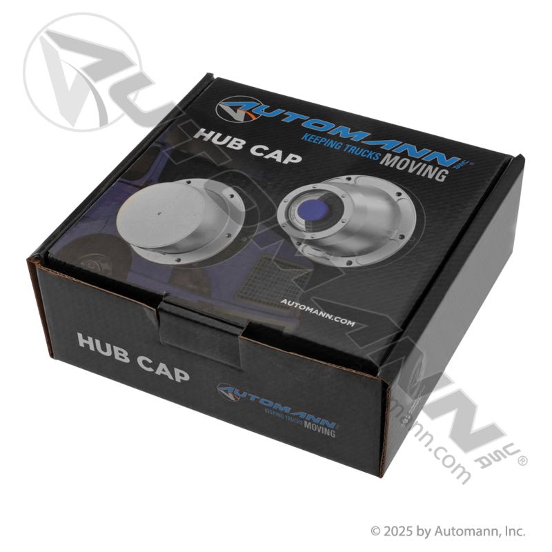 6 Hole Trailer Hub Cap – 5.500" Bolt Circle – Universal Fit – Replaces Stemco 340 - 4046 180.10718 - Automann - FLEETPRO PARTS & TIRES