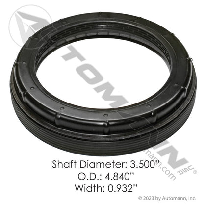 Steer Axle Oil Seal - Stemco Voyager Type 3.500 in Shaft - 383-0136 STM3830136 181.AS3830136 181.AS3830136 - Automann - FLEETPRO PARTS & TIRES