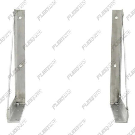 Underbody Tool Cabinet Mounting Brackets – 18" x 18" Aluminum Set – L & R Pair