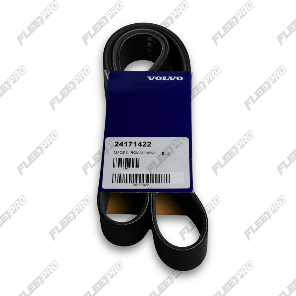 OEM D13 MP8 Fan Belt - 2018+ Volvo Mack 10 - Rib 24171422 24171422 - Volvo - FLEETPRO PARTS & TIRES