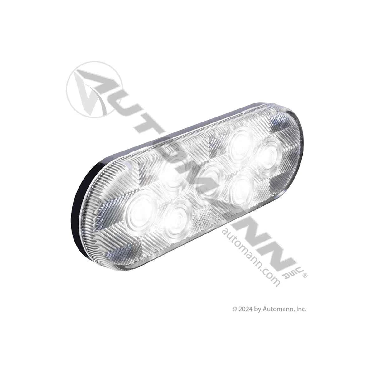 6 Inch Oval LED Backup Light – White Reverse Lamp – 571.LD60W7