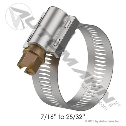 OE Breeze Mini Hose Clamp - 0.44" to 0.78" 3506 MHC6 022206 561.20506 - B 561.20506-B - Automann - FLEETPRO PARTS & TIRES