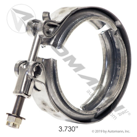 Volvo EGR Tube V - Band Clamp – Breeze OE 3.65" – Replaces 20755169 561.29365-B - Automann - FLEETPRO PARTS & TIRES