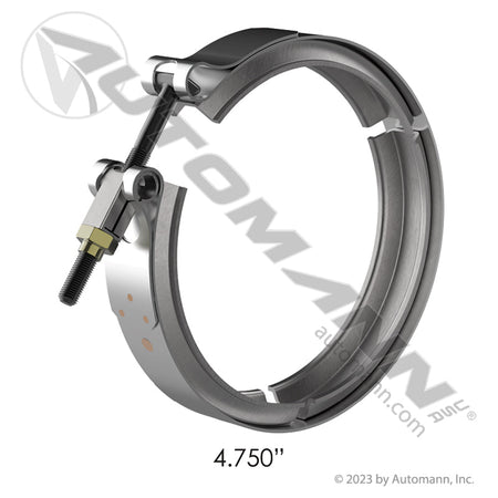 Volvo Mack V - Band Clamp – 4.76" Stainless Steel – Replaces 21060426 561.29476 - Automann - FLEETPRO PARTS & TIRES