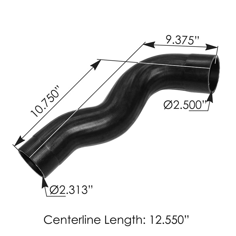 Volvo Mack Upper Radiator Hose - 2008 - 2018 Replaces OEM 22891468 21558423 561.62423 - Automann - FLEETPRO PARTS & TIRES