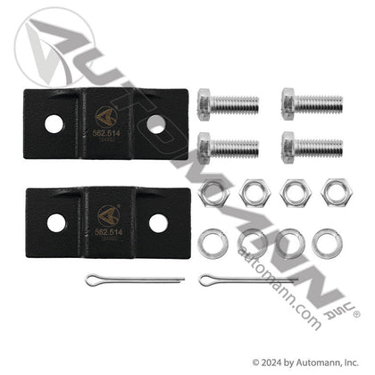 Bar Hanger Mount Kit 5/8in Wide Mount - 2-7/8in Centers - Replaces Betts K1732 03100896 562.514 562.514 - Automann - FLEETPRO PARTS & TIRES