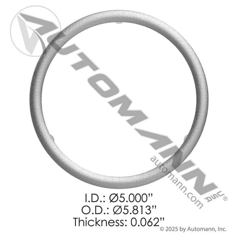 Volvo Mack MP8 Exhaust Gasket - D13 MP7 Replaces OEM 21095726 562.U85588 - Automann - FLEETPRO PARTS & TIRES