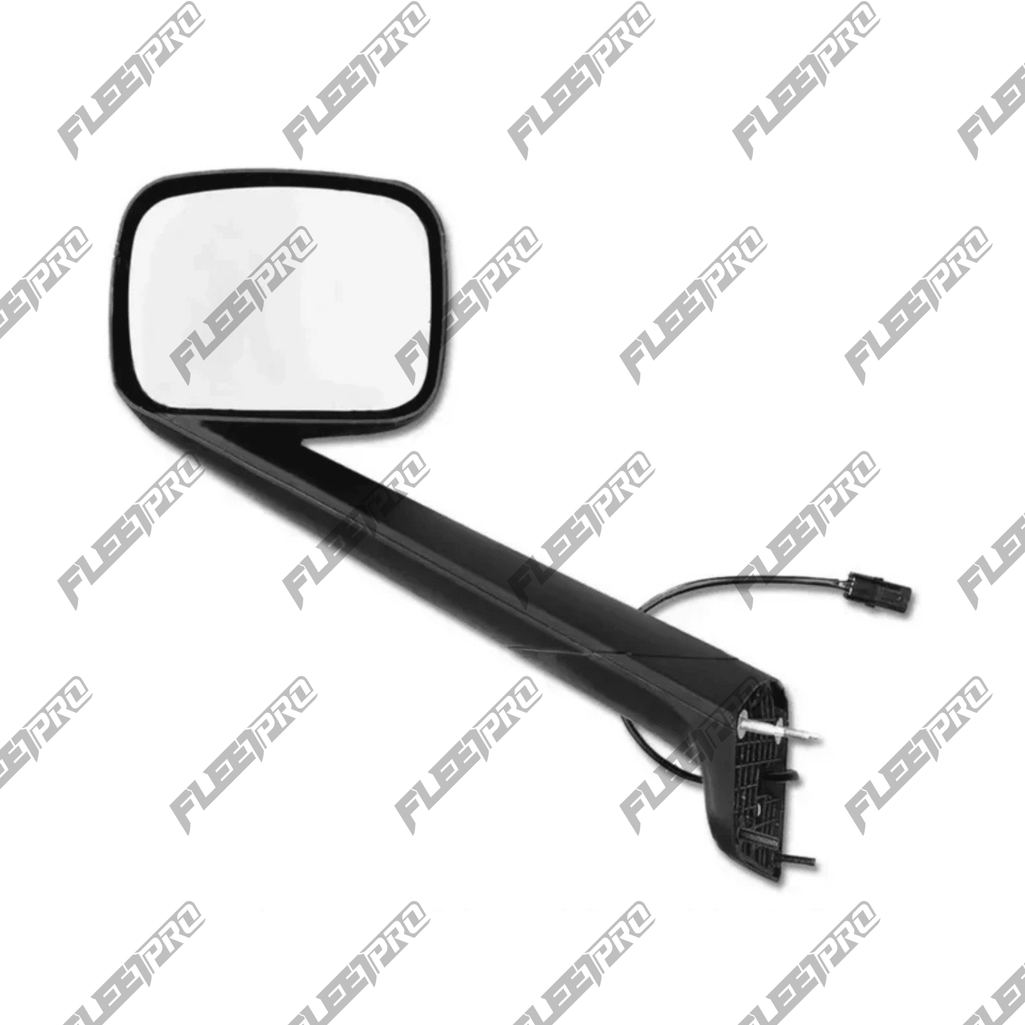 New Cascadia Hood Mount Mirror (2018 - 2026) - Heated Driver Side - Replaces A2273566000 563.46091 - Automann - FLEETPRO PARTS & TIRES