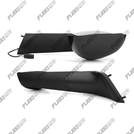 New Cascadia Hood Mount Mirror (2018 - 2026) - Heated Driver Side - Replaces A2273566000 563.46091 - Automann - FLEETPRO PARTS & TIRES