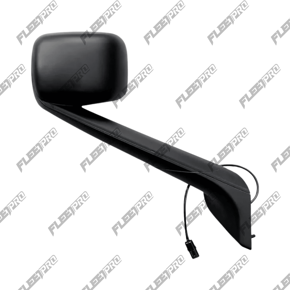 New Cascadia Hood Mount Mirror (2018 - 2026) - Heated Passenger Side - Replaces A2273566001 563.46092 - Automann - FLEETPRO PARTS & TIRES