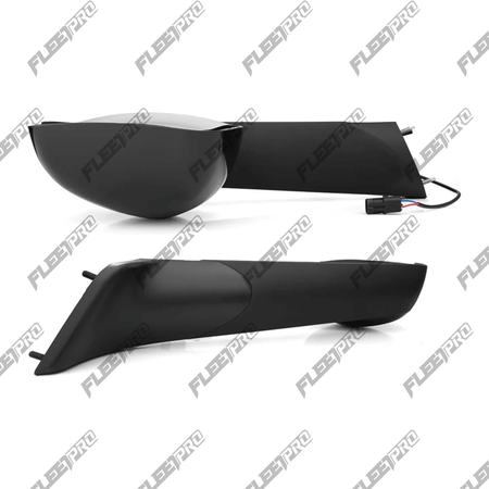 New Cascadia Hood Mount Mirror (2018 - 2026) - Heated Passenger Side - Replaces A2273566001 563.46092 - Automann - FLEETPRO PARTS & TIRES