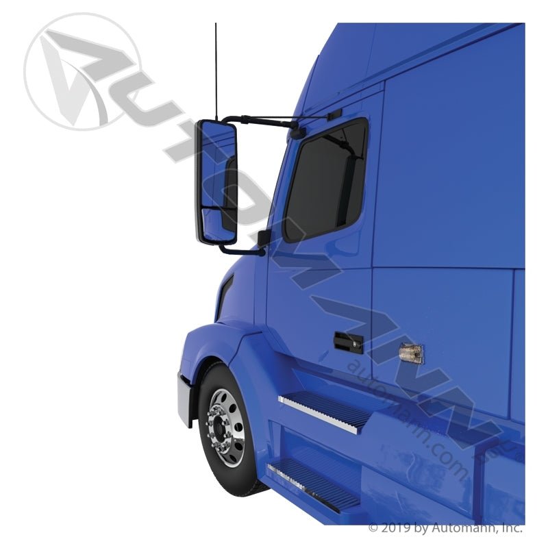 Heated Convex Mirror Glass - Volvo VNL 2004-2024 - Replaces Volvo 85108729 563.96041 563.96041 - Automann - FLEETPRO PARTS & TIRES