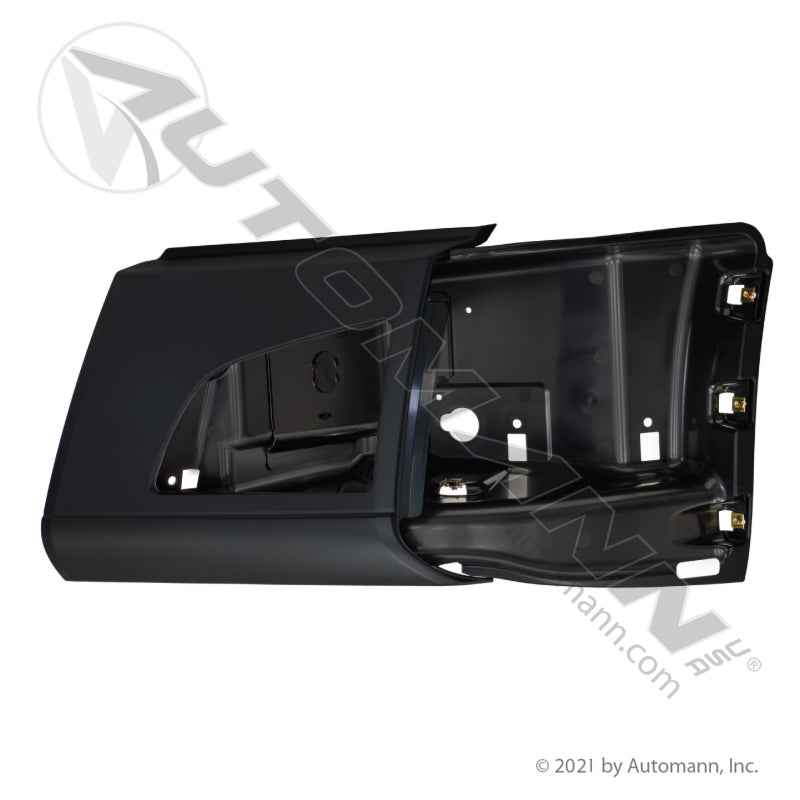 Volvo VNL Corner Bumper (2018–2024) – Driver Side Primed – Fog Light Cutout – Replaces 82750068