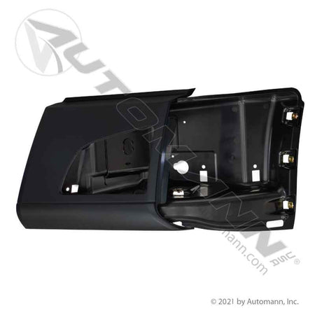 Volvo VNL Corner Bumper (2018–2024) – Driver Side Primed – Fog Light Cutout – Replaces 82750068