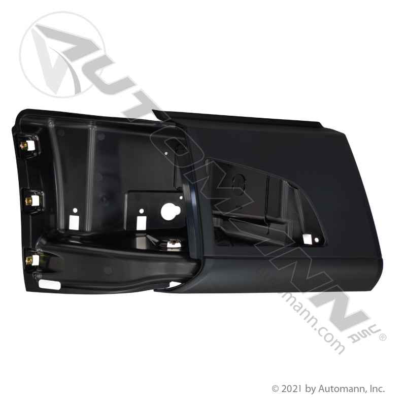 Volvo VNL Corner Bumper (2018–2024) – Passenger Side Primed – Fog Light Cutout – Replaces 82750070